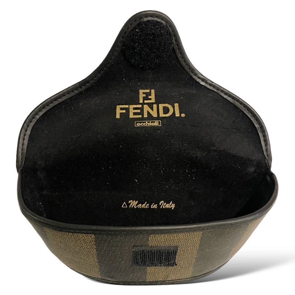 FENDI Vintage Pequin Stripped Eyeglass Case - Picture 4 of 9